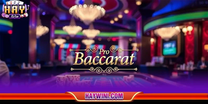 Baccarat online là trò chơi bài lá có sức hút cực lớn tại HAYWIN