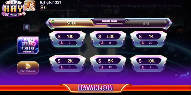 Cách chơi game bài HAYWIN được chỉ dẫn đầy đủ dễ hiểu