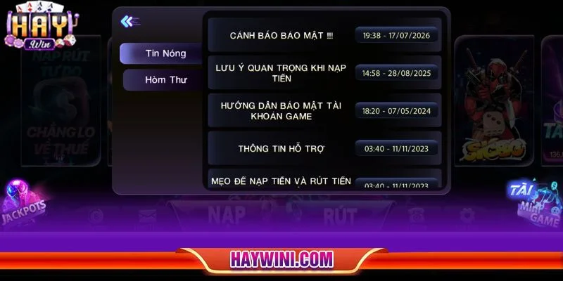 Khám phá mọi thông tin chi tiết và uy tín về cổng game HAYWIN