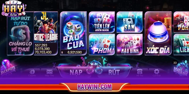 Khám phá tựa game tiến lên Miền Nam online tại sảnh game HAYWIN
