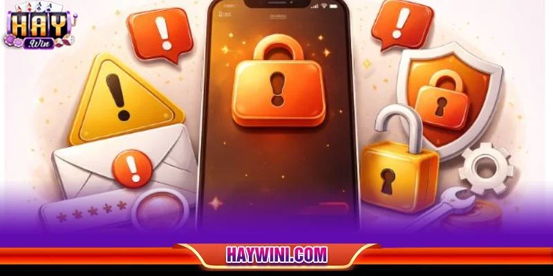Người chơi cần thực hiện đúng các lưu ý để khôi phục tài khoản HAYWIN nhanh và an toàn.