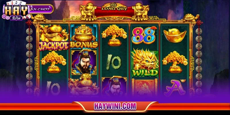 Quy trình cược với ván chơi slots Long Quy rất cụ thể