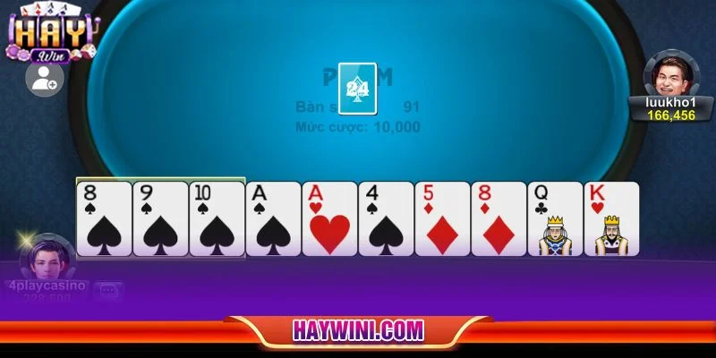 Thể thức cá cược Phỏm rất dễ hiểu tại HAYWIN