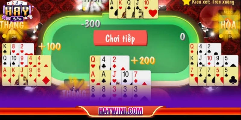 Tính chiến thuật cùng tư duy logic trong bài Mậu Binh HAYWIN